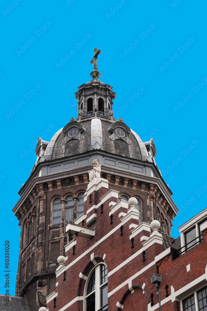 St.-Nicholas-Kirche in Amsterdam, Niederlande St.-Nicholas-Kirche in Amsterdam, Niederlande