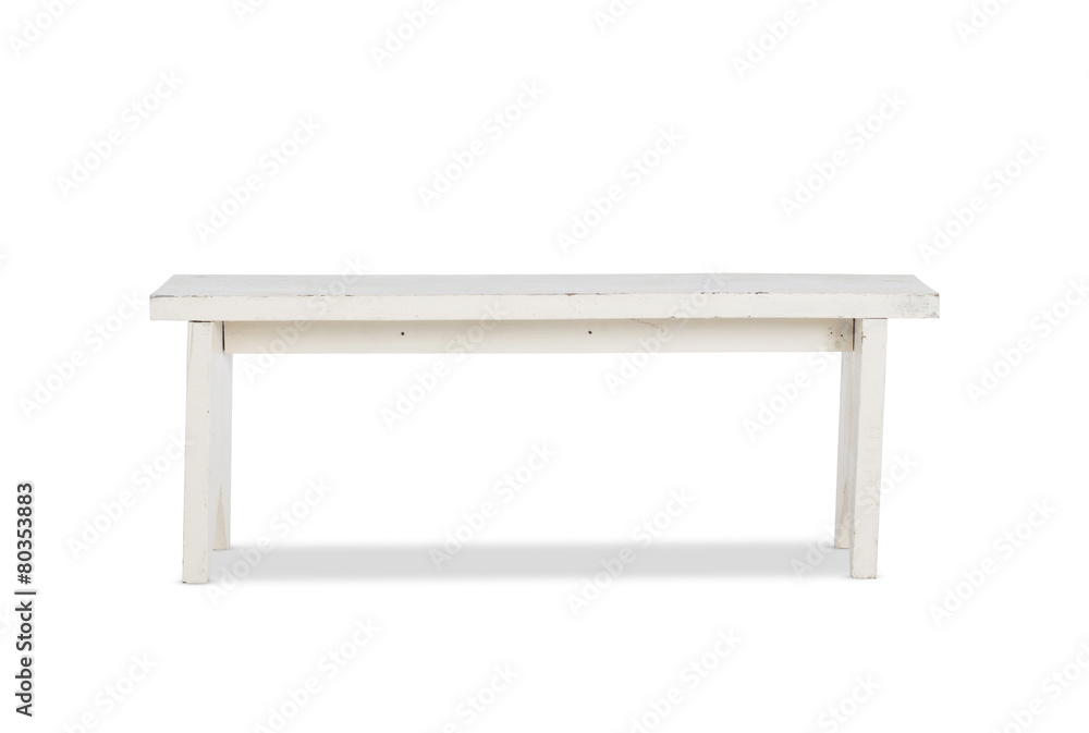 White Bench White Bench