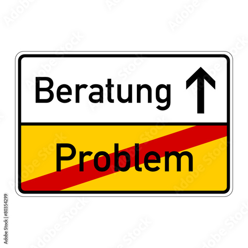 ortsschild problem beratung I