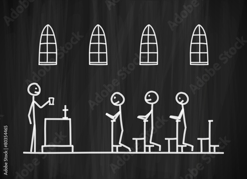 tafel mk in der kirche I