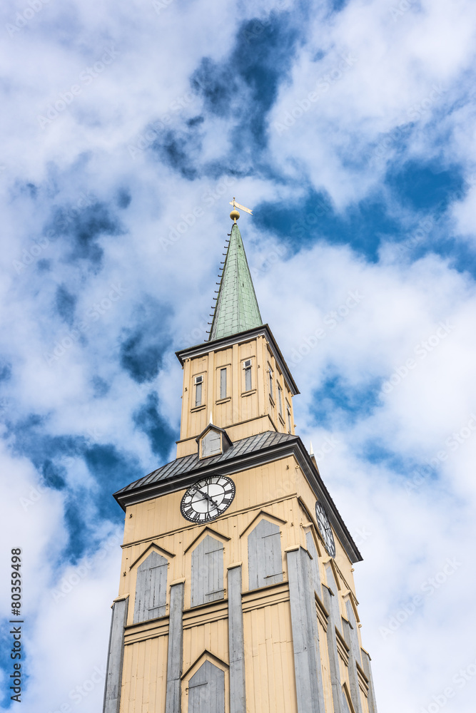 The Tromso Cathedral in Norway.