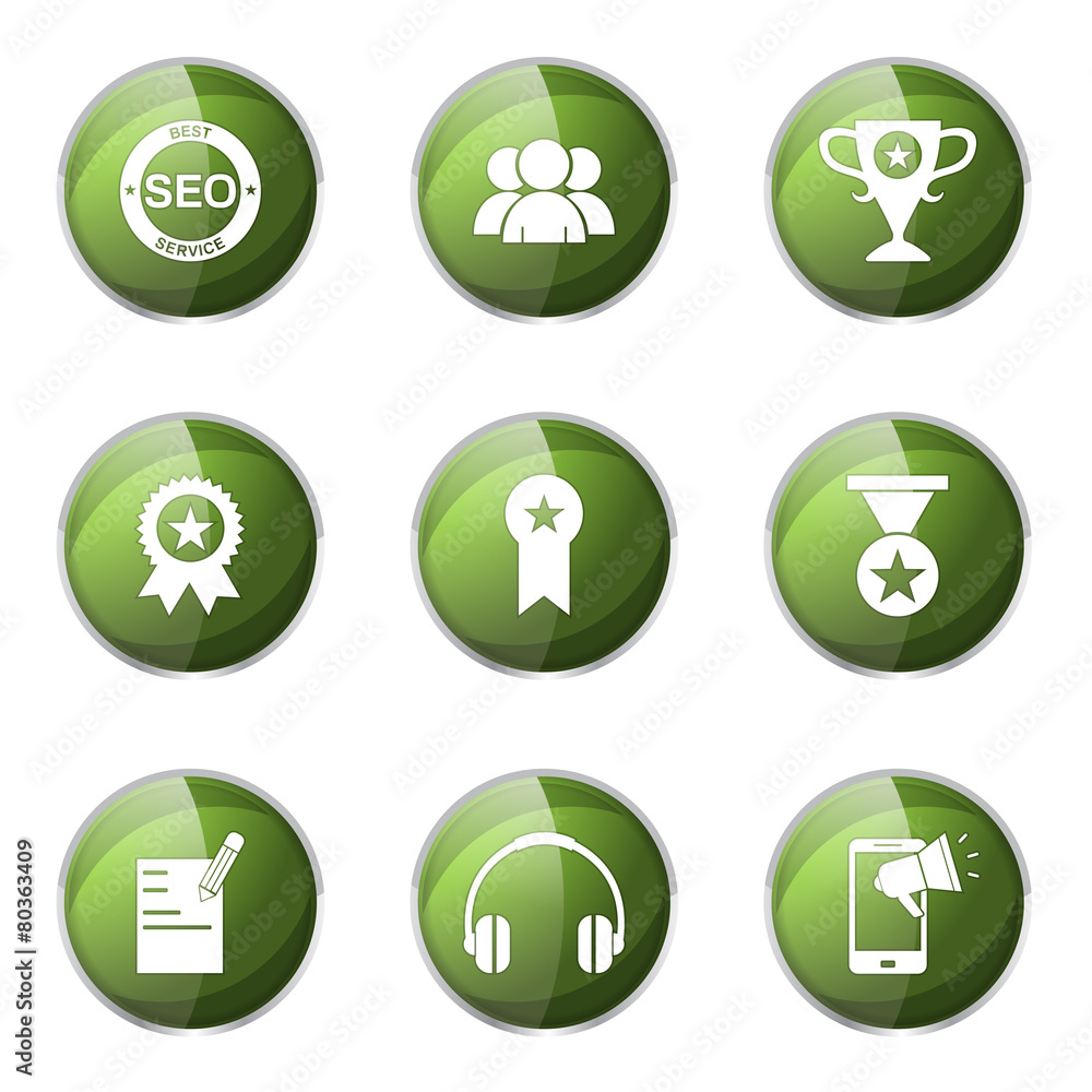 SEO Internet Sign Green Vector Button Icon Design Set 9 SEO Internet Sign Green Vector Button Icon Design Set 9