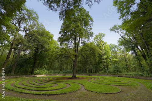 Rasenlabyrinth
