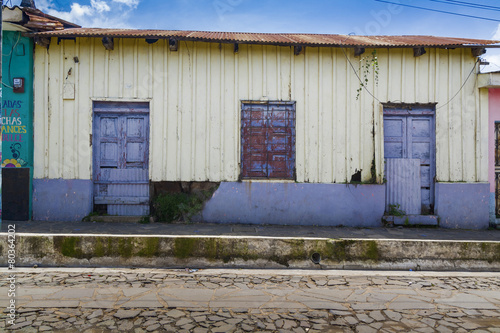 Old little house in Ataco, El Salvador