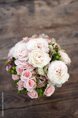 Wedding Bouquet of Peonies