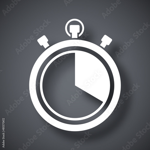 Vector stopwatch icon