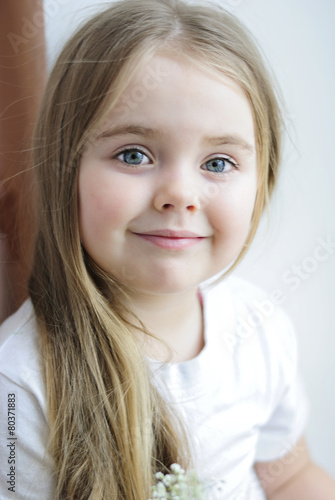 a beautiful little girl