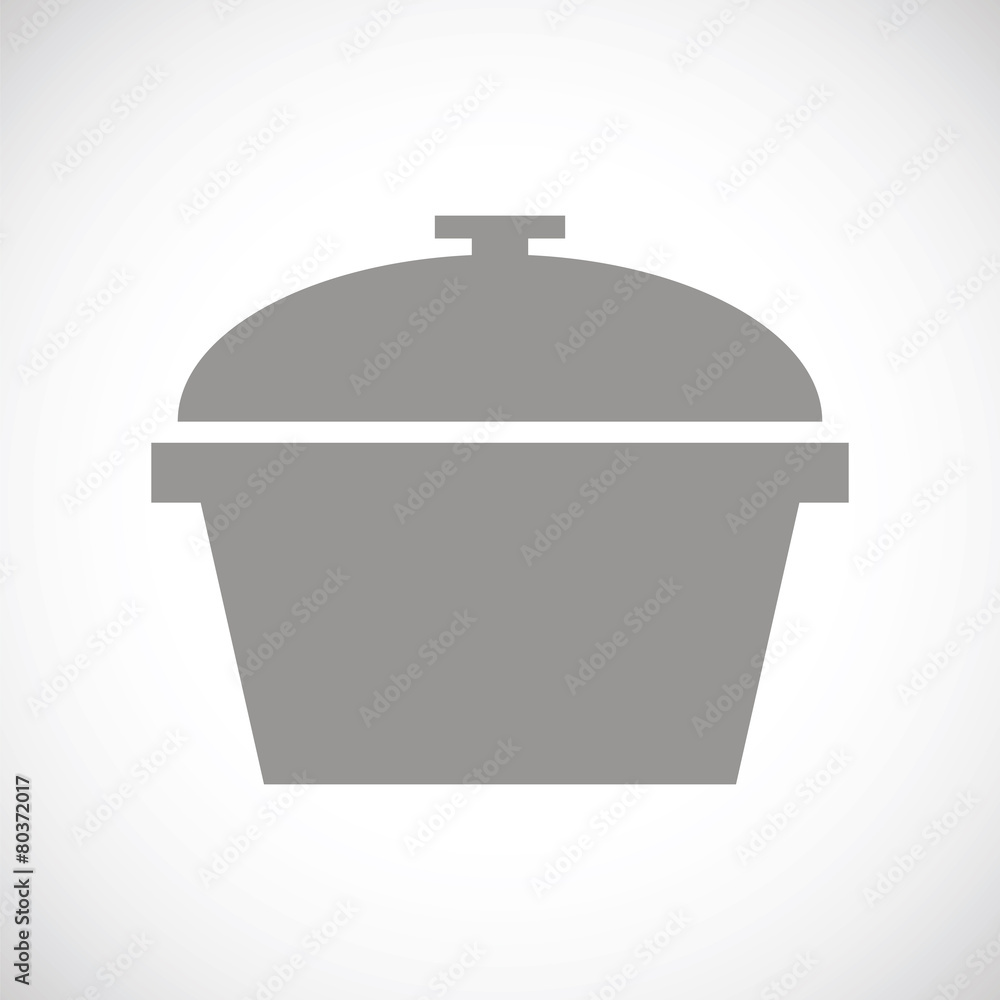 Obraz premium Pan black icon