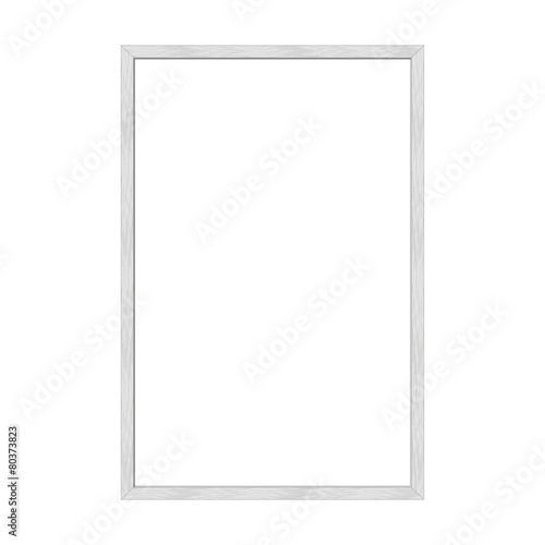 Picture frame, metal brushed, DIN format, 1:5