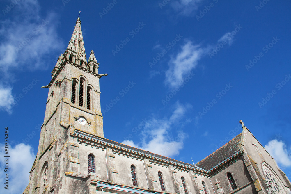 Eglise St Pierre de Plogastel st Germain, Bretagne, Finistère