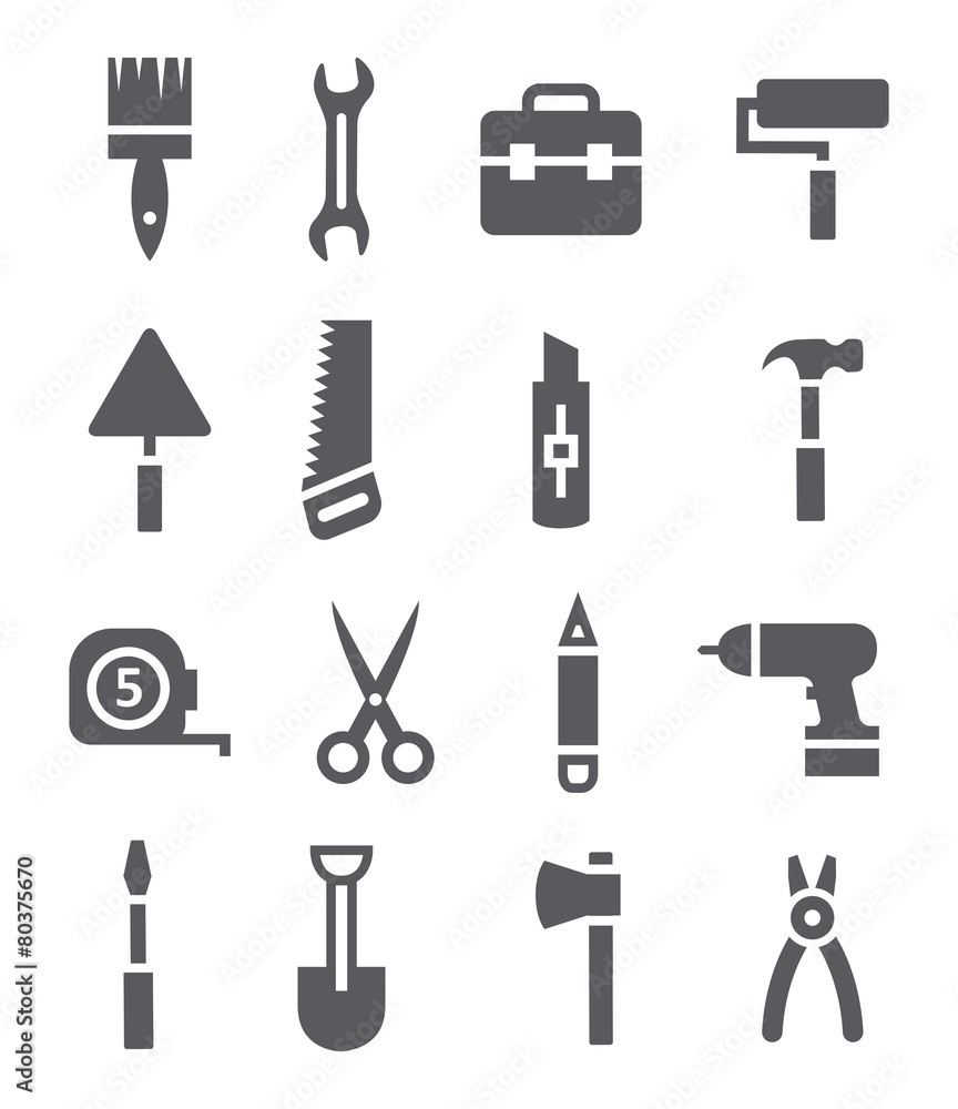 Tools icons Tools icons