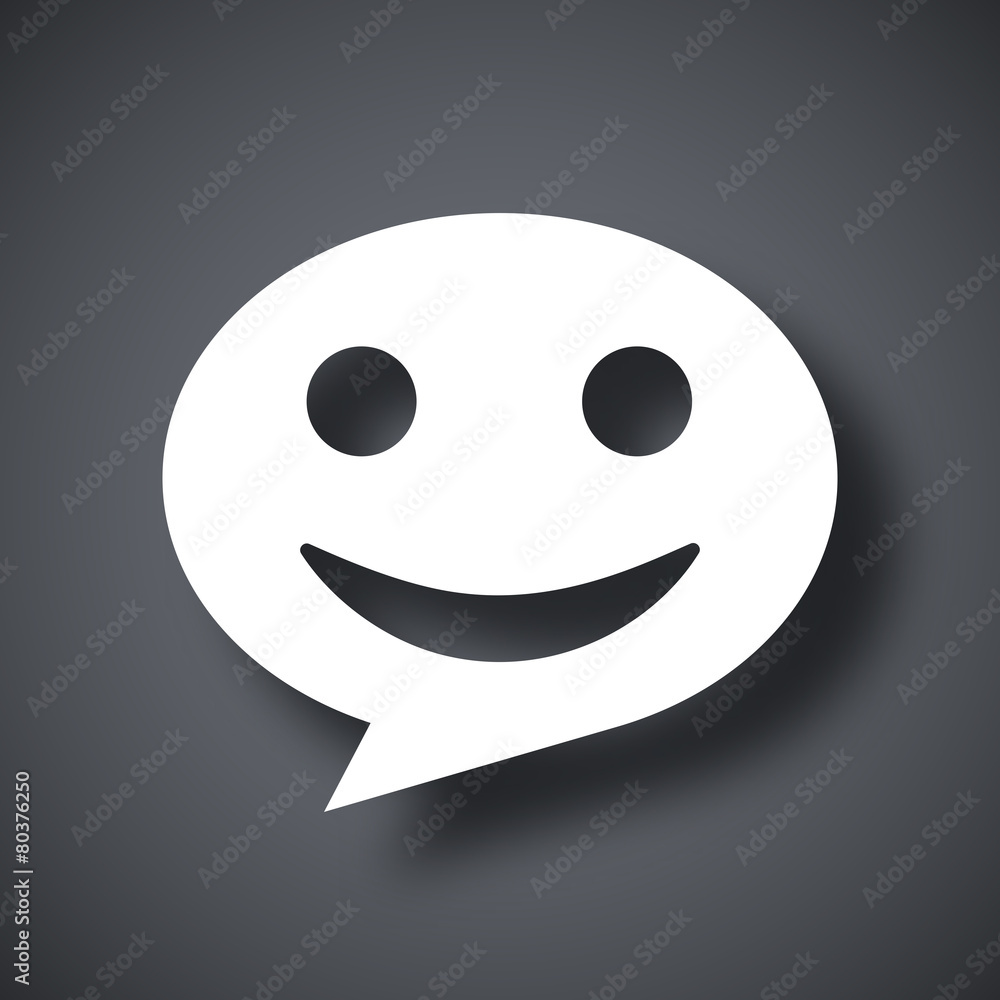 Fototapeta premium Message icon, stock vector