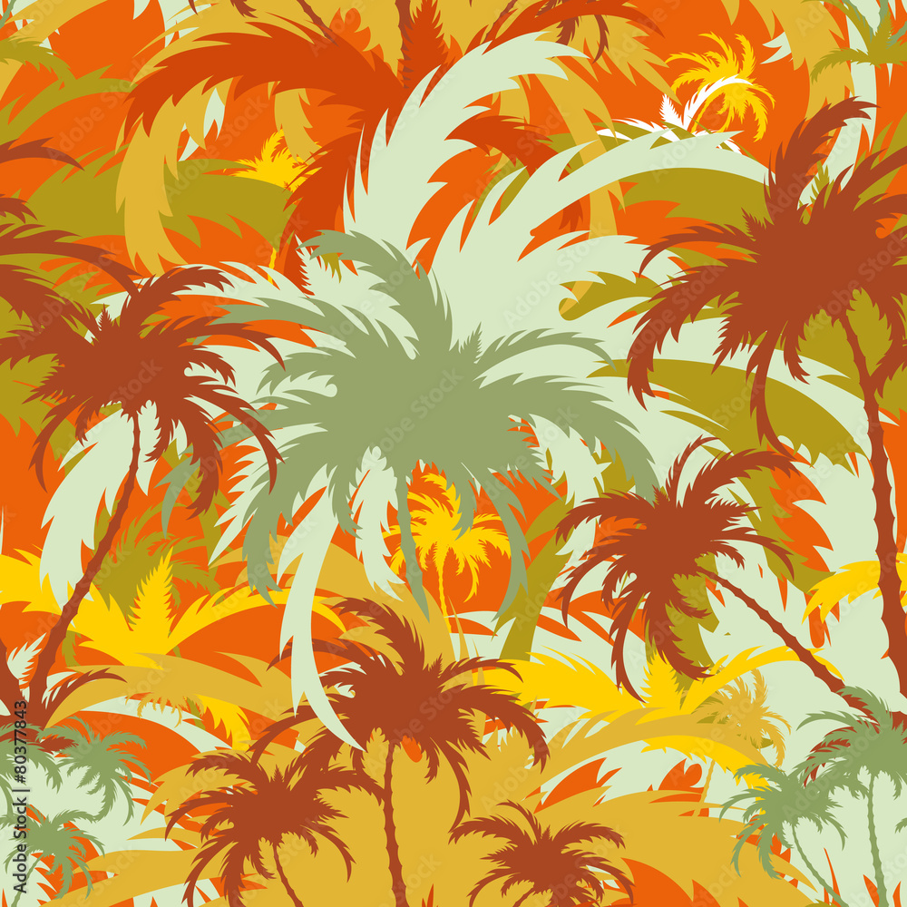 palm trees,seamless background palm trees,seamless background