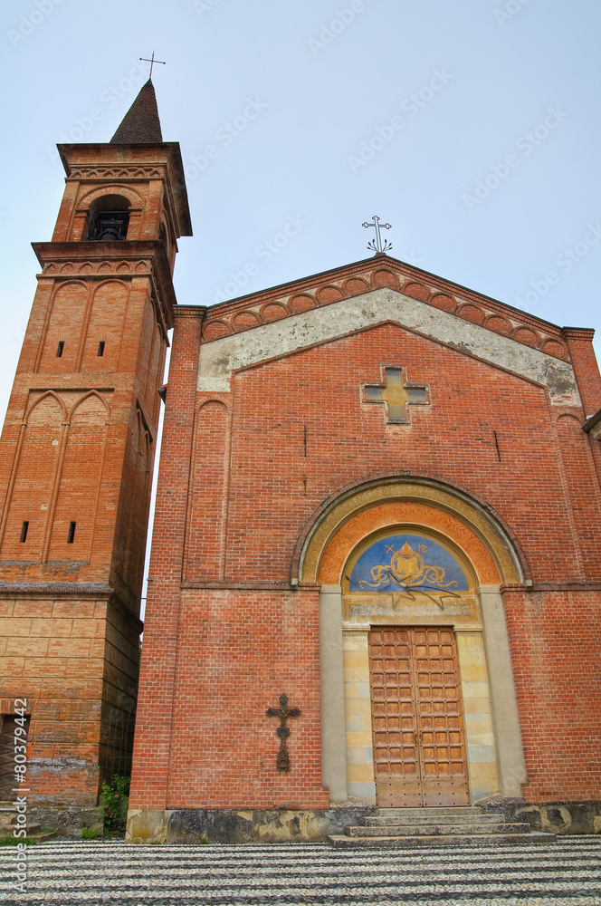Church of St. Martino. Riva. Emilia-Romagna. Italy.