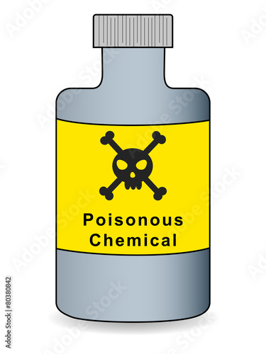 Poisonous Chemical Bottle