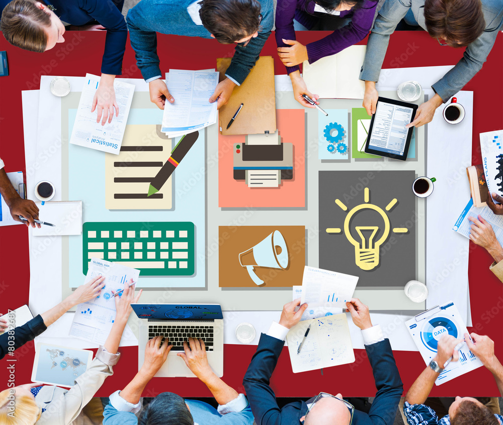 Obraz premium Content Blog Blogging Idea Media Internet Email Concept