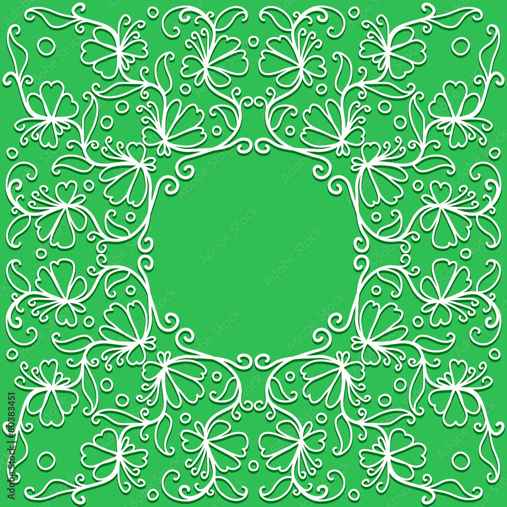 vector doodle pattern of spirals, swirls and flowers vector doodle pattern of spirals, swirls and flowers