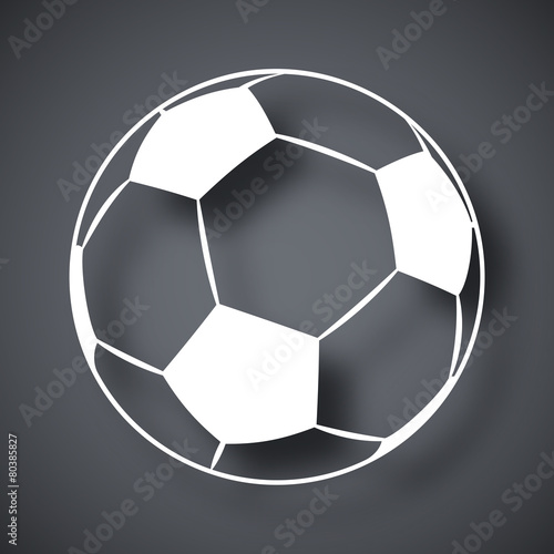 Vector football icon