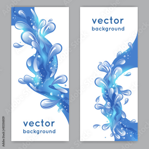 Water Splash Banner
