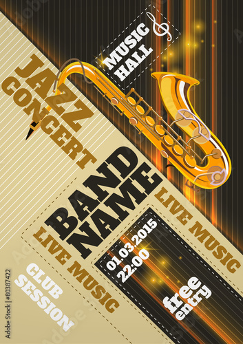 Jazz Concert Poster