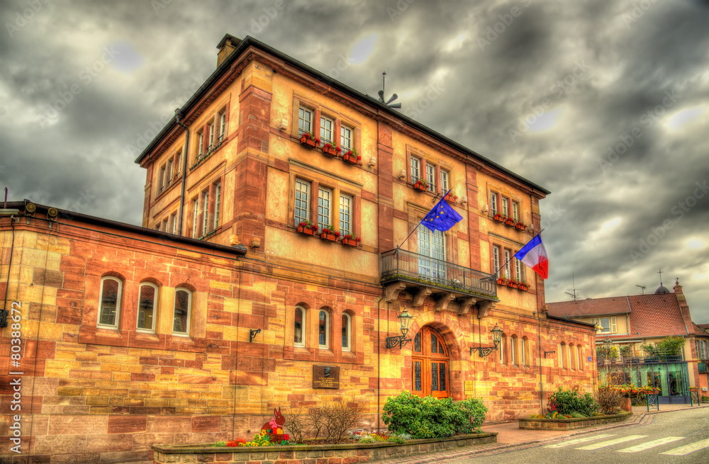 Town hall of Wasselonne - Bas-Rhin, Alsace, France