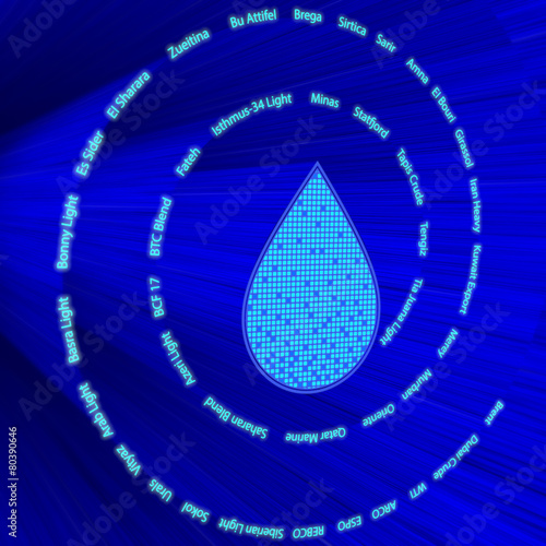 abstract oil background