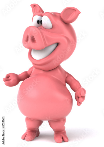 Fun pig