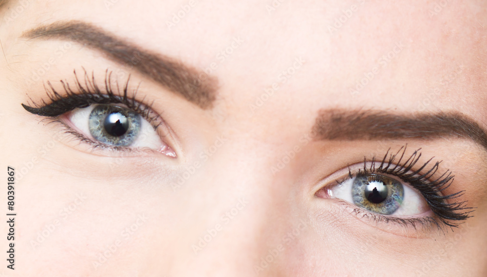 Fototapeta premium woman eyes