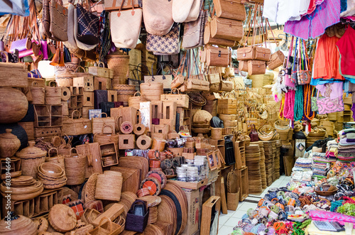 Ubud Traditional Art Market - Ubud Traditional Art Market is a famous place in Ubud Village as a tourist destination for traditional art trading. photo