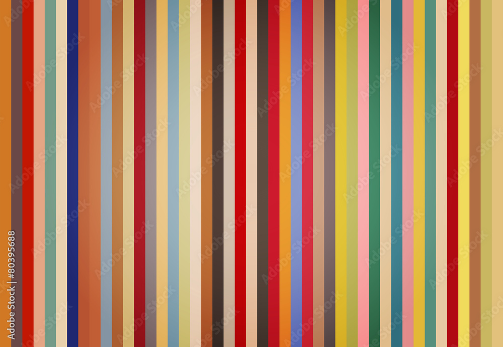 Obraz premium Retro Colored Palette Guide Abstract Vector