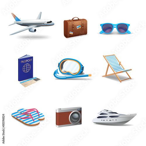 Travel Icons Set