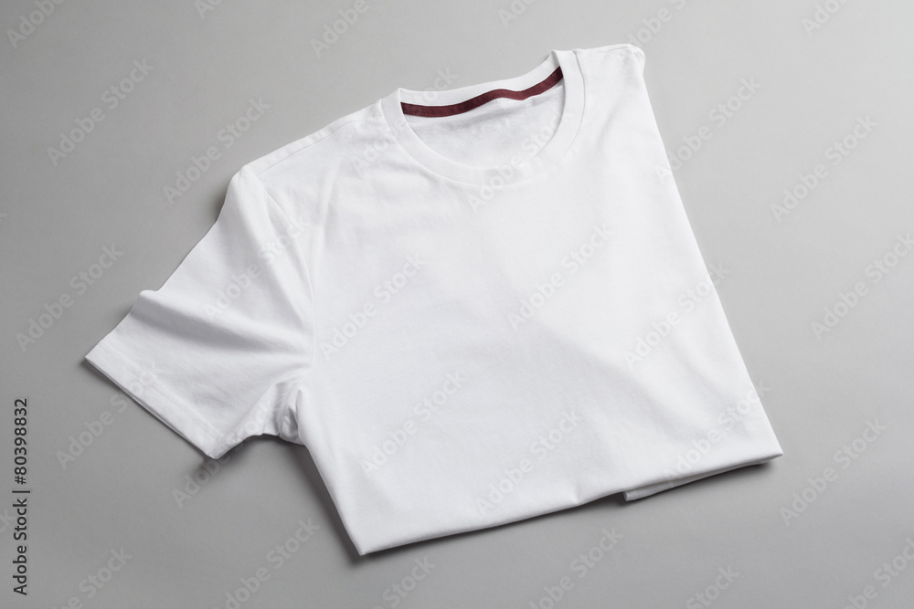 White tshirt template ready for your graphic design. White tshirt template ready for your graphic design.