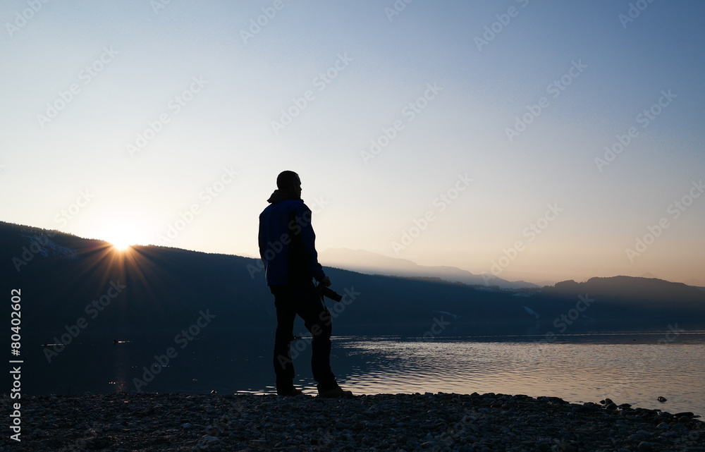 Fototapeta premium Genuss einer Aussicht