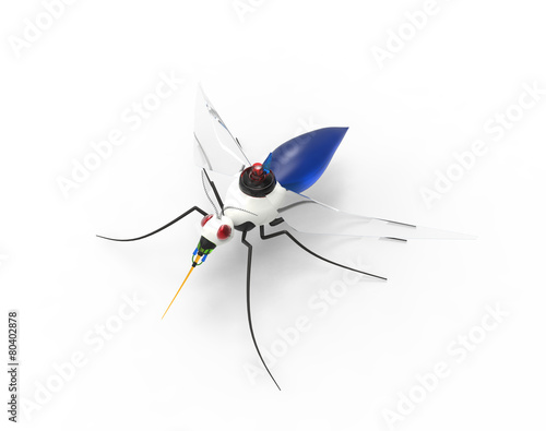 Futuristic Mosquito Nano Robots