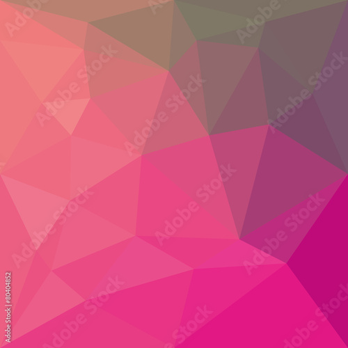 Vector Abstract colorful low poly geometric background. Template