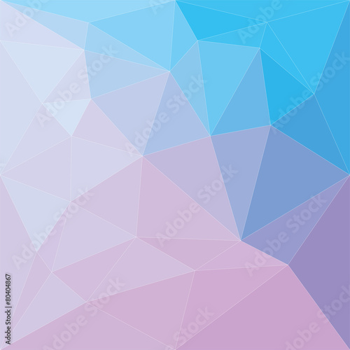 Vector Abstract colorful low poly geometric background. Template