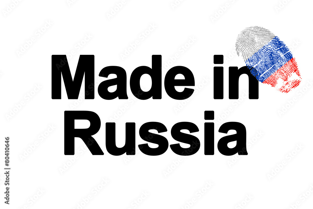 Made in Russia StockIllustration Adobe Stock