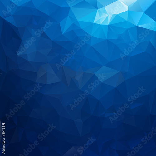 vector polygonal background triangular sea water