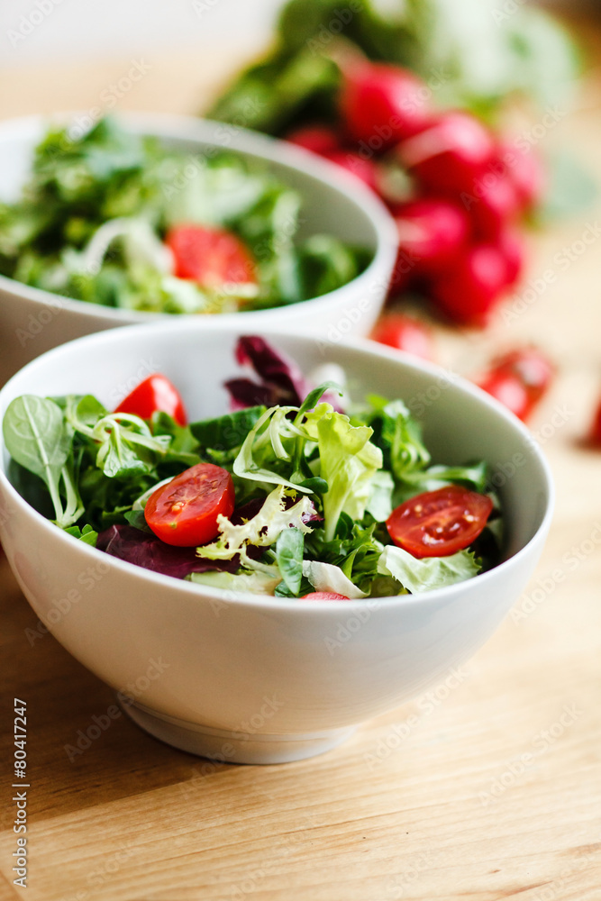 salad with tomato salad with tomato