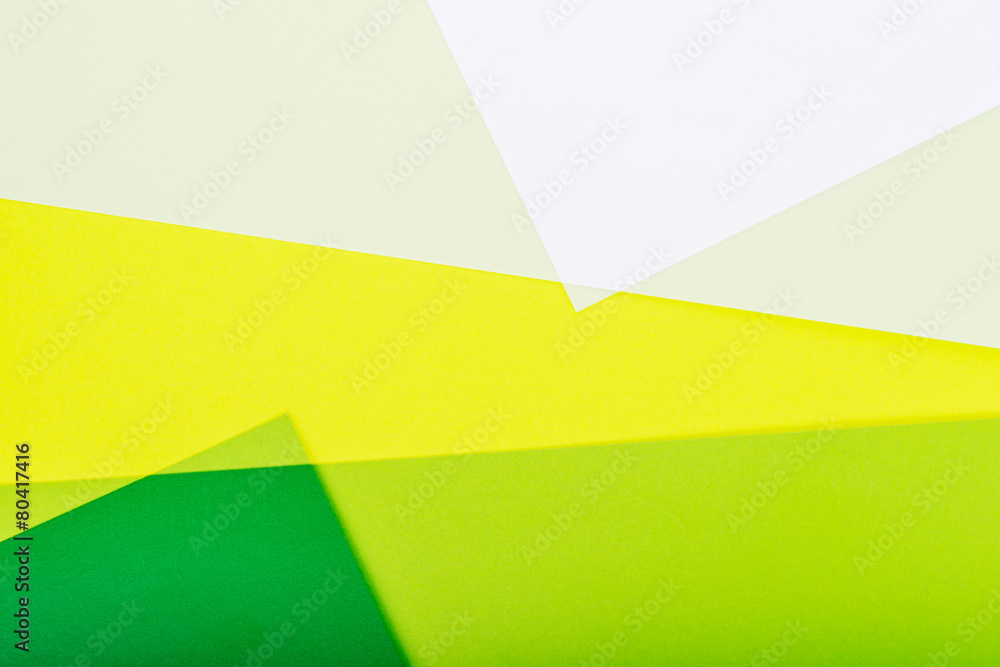 Abstract color paper background in green tones.