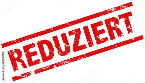 Stempel rot Reduziert grunge