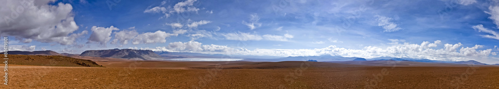 Fototapeta premium The Panorama of Altiplano desert