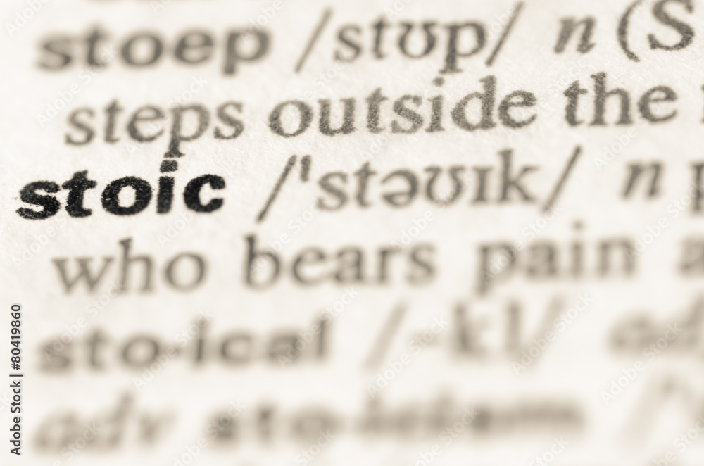 Dictionary definition of word stoic Dictionary definition of word stoic