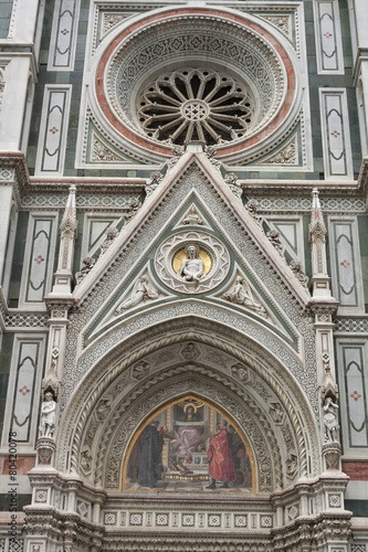 Basilica Saint Mary of the Flower in Florence  Italy