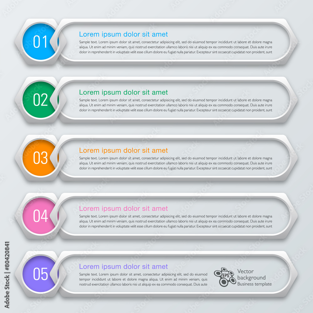 Infographics Web Banner & Label Design Infographics Web Banner & Label Design