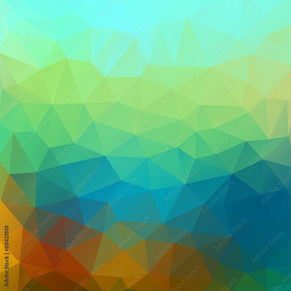 Obraz premium Low poly background, abstract template