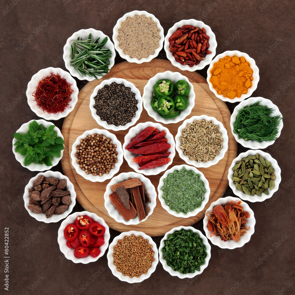 Herb and Spice Platter