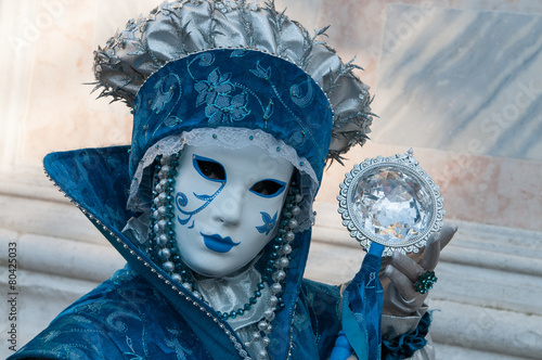 Obraz na płótnie Carnevale a Venezia w salonie