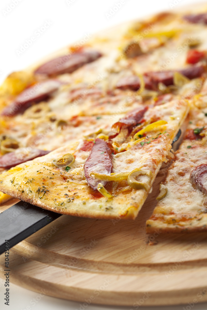 Sausages Pizza Sausages Pizza
