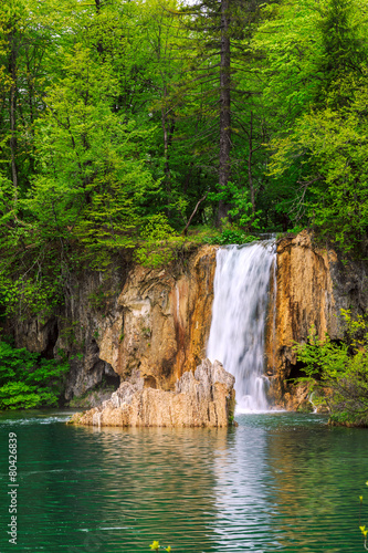 Waterfalls in Plitvice